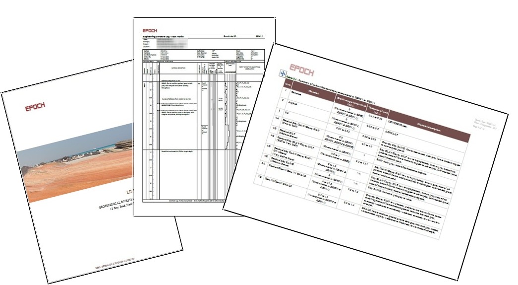 Geotechnical site investigation